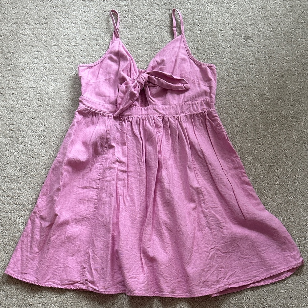 Old Navy - Fuchsia Peekaboo Dress